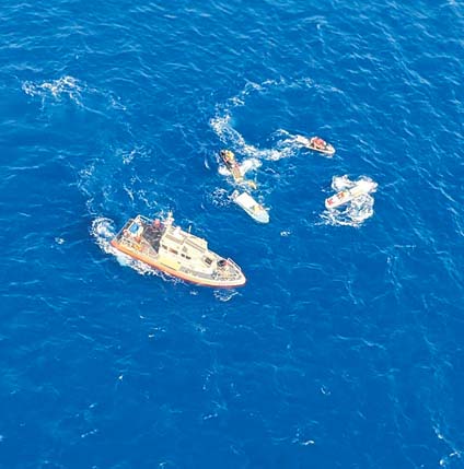 Two mariners pulled from sea after boat capsizes - Maui News